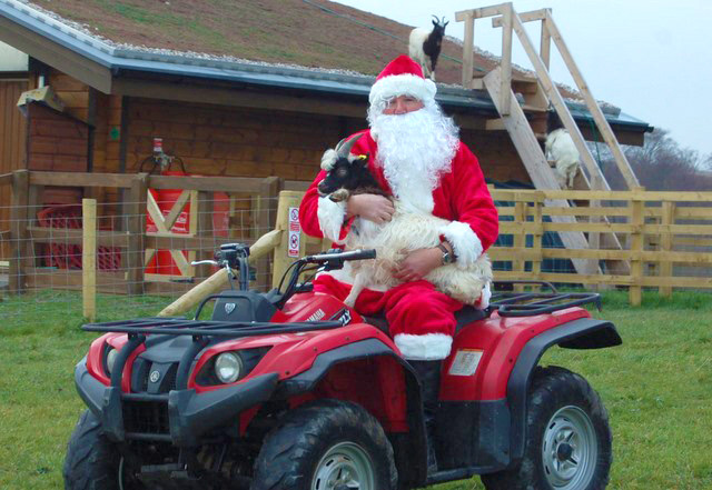 Image result for SANTA ON A QUAD