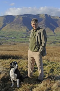 Lord Lonsdale  in front of Blencathra